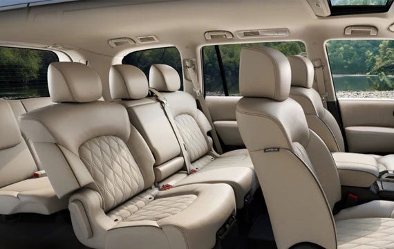 2023 Nissan Armada showing 8 seats | Sansone Nissan in Woodbridge NJ