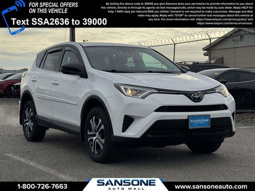 2018 Toyota RAV4 LE