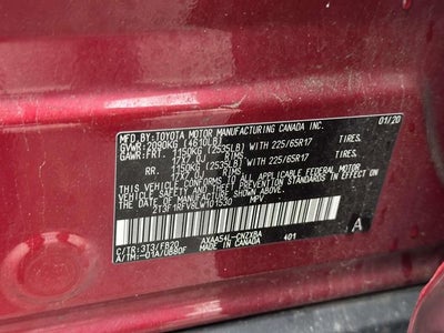 2020 Toyota RAV4 LE