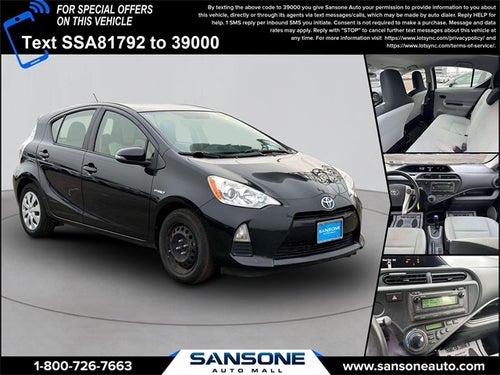 2014 Toyota Prius c One