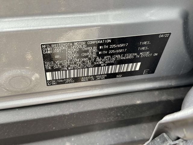 2022 Toyota RAV4 Hybrid LE