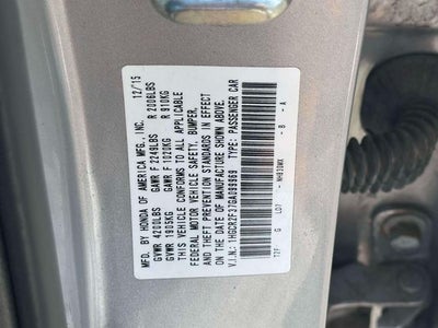 2016 Honda Accord LX