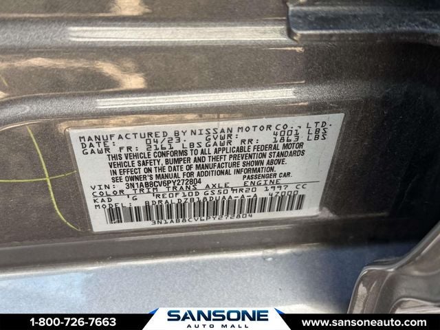 2023 Nissan Sentra SV