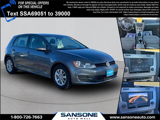 2016 Volkswagen Golf TSI S 4-Door