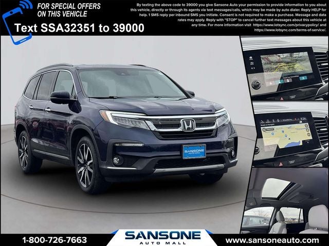 2021 Honda Pilot Touring 8 Passenger