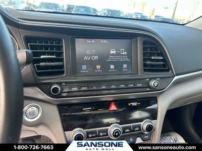 2020 Hyundai Elantra Value Edition