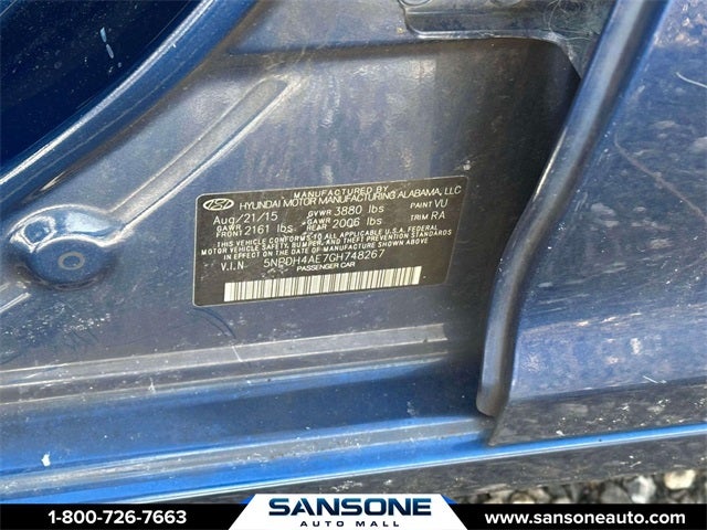 2016 Hyundai Elantra SE