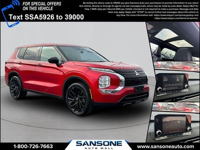 2022 Mitsubishi Outlander Black Edition