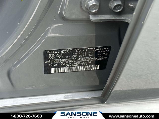 2022 Hyundai Sonata SEL Plus