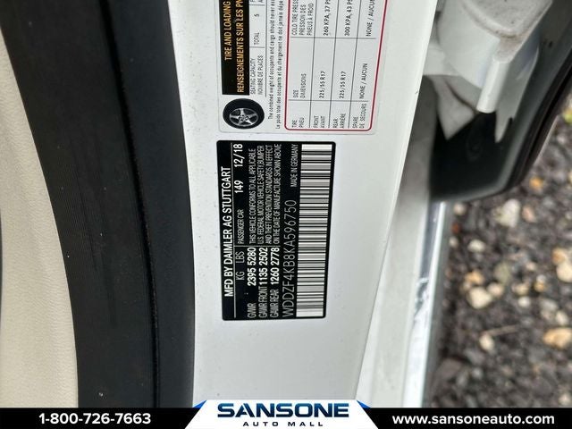 2019 Mercedes-Benz E-Class E 300 4MATIC®