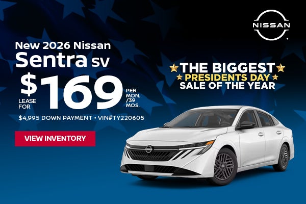 New 2026 Nissan Sentra SV 