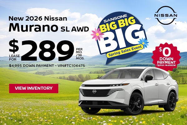 New 2026 Nissan Murano SL AWD