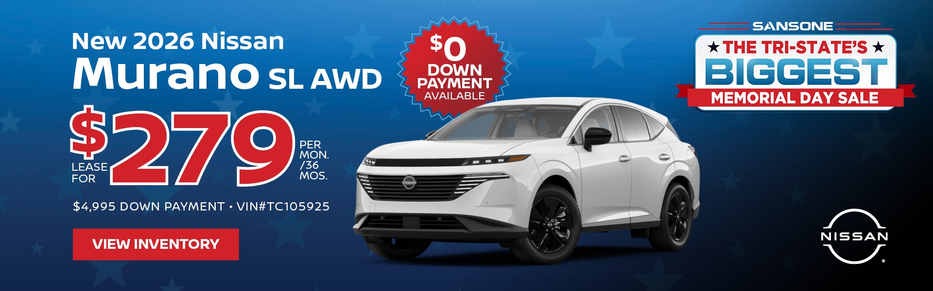 New 2026 Nissan Murano SL AWD
