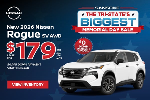 New 2026 Nissan Rogue SV AWD