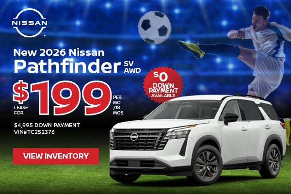 New 2026 Nissan Pathfinder SV AWD