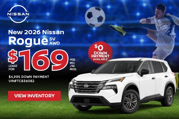 New 2026 Nissan Rogue SV AWD