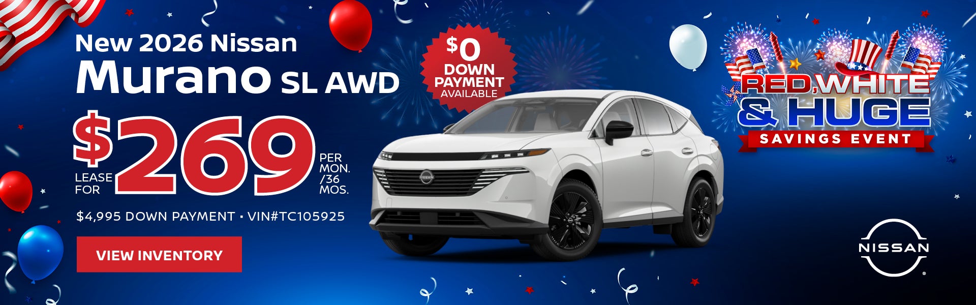 New 2026 Nissan Murano SL AWD