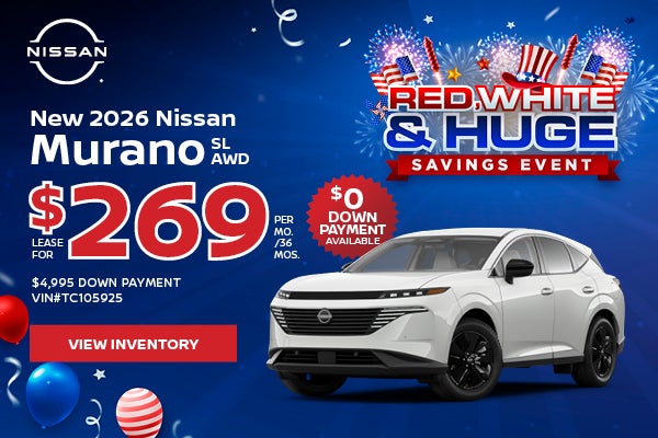 New 2026 Nissan Murano SL AWD