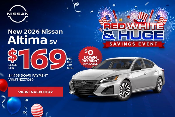 New 2026 Nissan Altima SV 