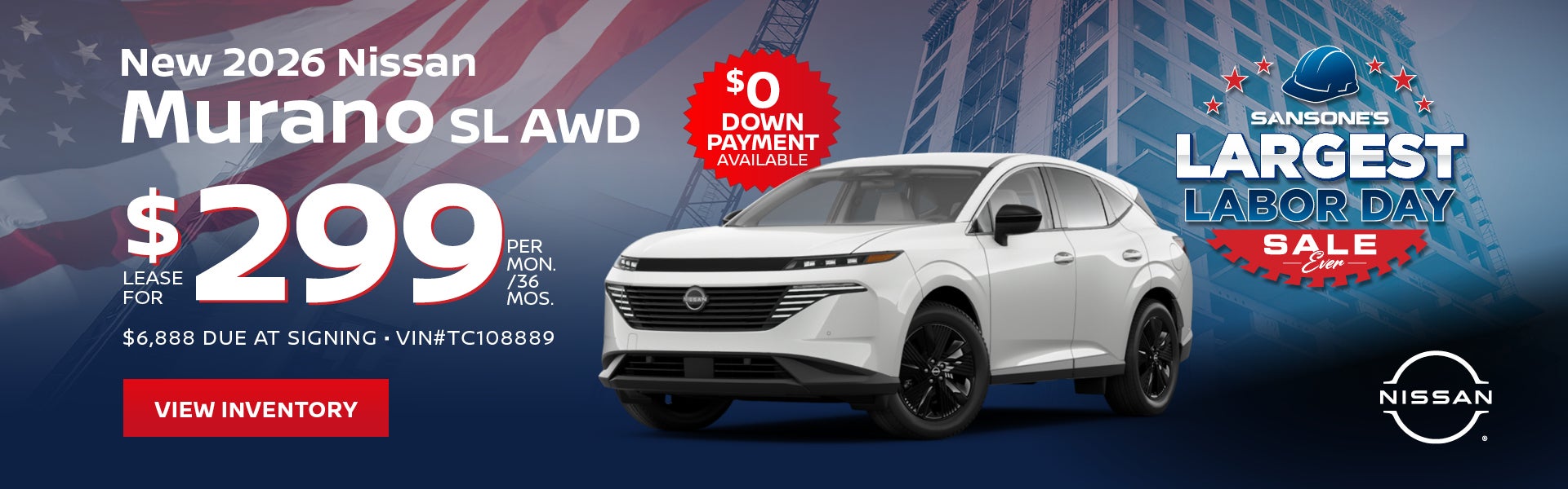 New 2026 Nissan Murano SL AWD