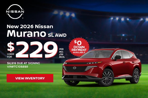 New 2026 Nissan Murano SL AWD