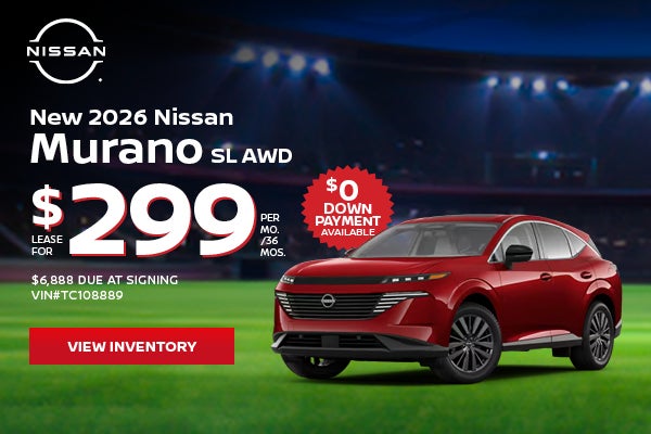 New 2026 Nissan Murano SL AWD