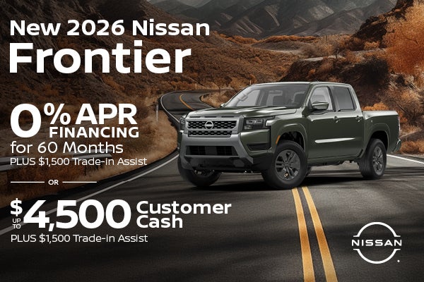 New 2026 Nissan Frontier