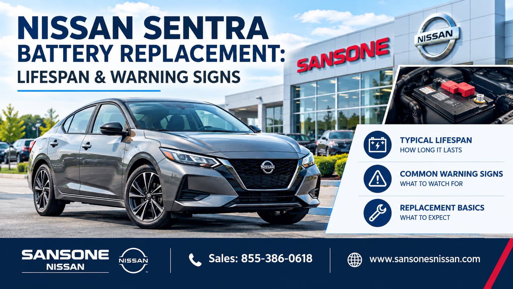 Nissan Sentra battery replacement